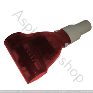 mini Turbo brosse rouge d:32mm pour aspirateur