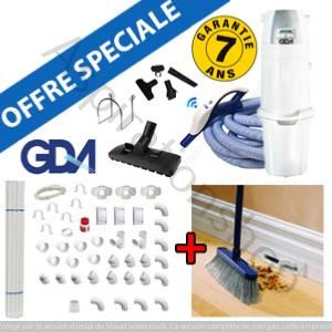 GDA : Kit Centrale WI 1250 + Flexible interrupteur + Accessoires + Kit de base